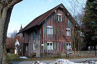 Südliche Giebelseite / Ehem. Pfründnerhaus in 89316 Isny, Stockach (18.01.2011 - A. Kuch)