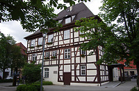 Gymnasiumstraße 28, Nordostansicht / Ochsenhauser Hof in 88400 Biberach, Biberach an der Riß (24.06.2018 - Christin Aghegian-Rampf)