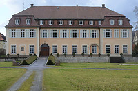 Gartenseitige Südfassade .  / Schloss Freudental in 74392 Freudental (20.02.2014 - Michael Hermann)