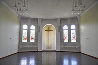 Aktueller Zustand des Kapellenraumes im Obergeschoss / Kapellensaal in 74523 Schwäbisch Hall, Evang. Diakonissenanstalt (strebewerk. Riegler Läpple, Partnerschaft Diplom-Ingenieure) Aktueller Zustand des Kapellenraumes im Obergeschoss / Kapellensaal in 74523 Schwäbisch Hall, Evang. Diakonissenanstalt (strebewerk. Riegler Läpple, Partnerschaft Diplom-Ingenieure)