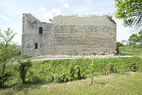 Ostansicht. / Ruine Altsachsenheim in 74343 Sachsenheim, Egartenhof (15.05.2013 - M. Hermann)