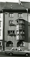Wohnhaus, Masersches Haus in 78628 Rottweil (http://rottweil.net/frame/Ansichten/Innenstadt/ObereHauptstrasse/Hauptstrasse_21/1986/frame.php, letzter Zugriff am 7.11.2014)