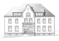 Ansicht von Norden / Rathaus in 77716 Fischerbach (12.12.2014 - Günter Hermann Architekten, Tuttlingen)